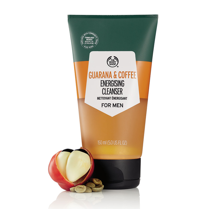 Guarana and Coffee Energizing Cleanser For Men